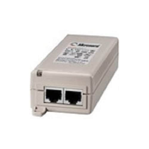 Microchip PD-3501G PoE Injector - 120 V AC, 230 V AC Input - 48 V DC Output - 1 x 10/100/1000Base-T Output Port(s) - 15.40 W