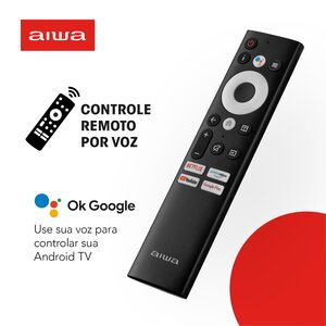 SMART TV AIWA 55 ANDROID 4K BORDA ULTRAFINA (AWS-TV-55-BL-01