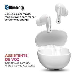 FONE DE OUVIDO AIWA EB-04-W BRANCO BLUETOOTH AWS-EB-04-W