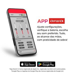 FONE DE OUVIDO AIWA AWS-EB-05-B PRETO BLUETOOTH