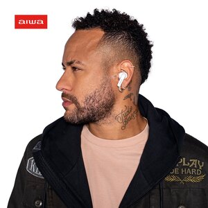 FONE DE OUVIDO AIWA EB-04-W BRANCO BLUETOOTH AWS-EB-04-W