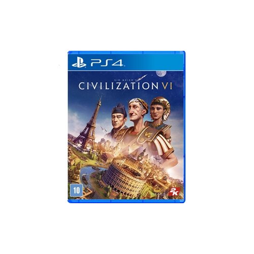 S2G 2K Sid Meier's Civilization VI - Strategy Game - English, Portuguese - PlayStation 4
