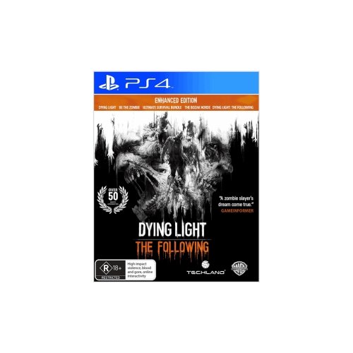 DYING LIGHT  THE FOLLOWING PS4 .