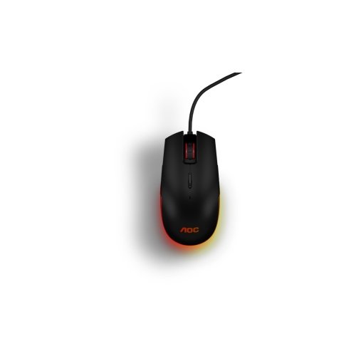 AOC MOUSE GAMER GM500 DPI RGB 8 BOT ES MACRO MANAGER