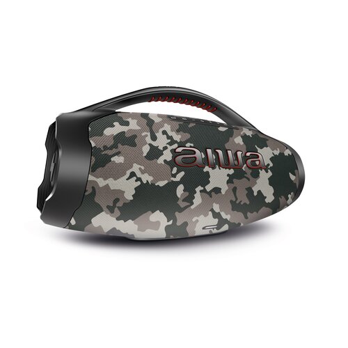 CAXA DE SOM AIWA BOOMBOX PLUS AIWA BBS-01-BG CINZA BLUETOOTH