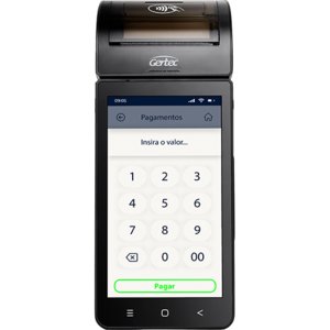 GERTEC ANDROID GPOS700X 5.5" CAM5MP WIFI BT 4G IMP58MM