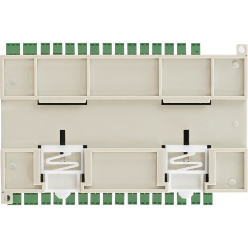 Damocles2 2404 plain unit: Secure industrial I/O device with PoE and Telco -48 V power options.