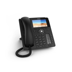 Snom D785 IP-Telefon - Schnurgebunden - Verkabelt/Kabellos - Bluetooth - Wandmontierbar - Schwarz - VoIP - 2 x Netzwerk (R