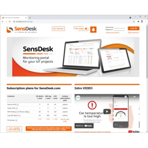 HW group SensDesk.com 10D Log
