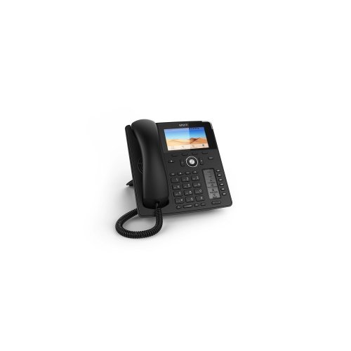 Snom D785 IP-Telefon - Schnurgebunden - Verkabelt/Kabellos - Bluetooth - Wandmontierbar - Schwarz - VoIP - 2 x Netzwerk (R