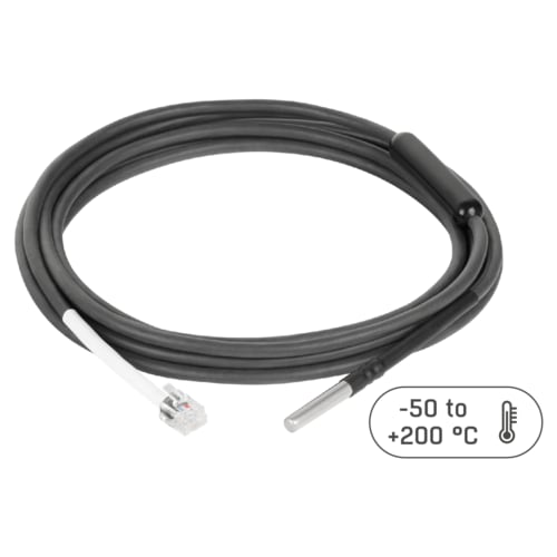 Temp 1Wire Pt100 3m (-50°C to +200°C)