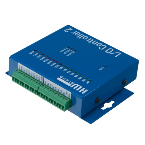 I/O controller 2: Full RS-232(485) serial port and digital I/O to the Ethernet.