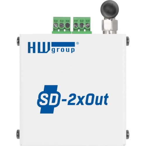 SD-2xOUT set: WiFi / Ethernet to switch 2 digital outputs SaaS.