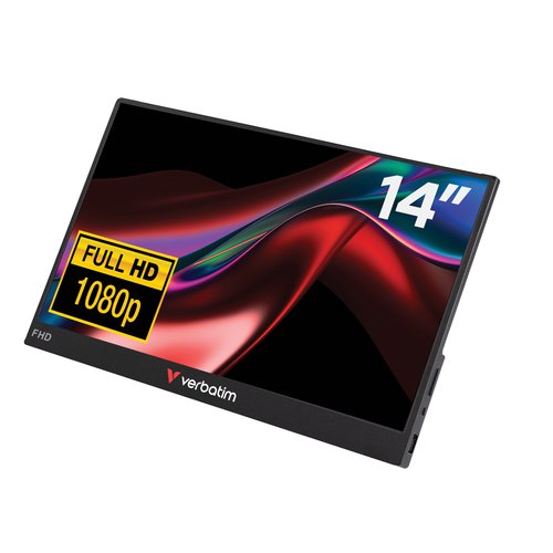 Vista 2 de VERBATIM PORTABLE MONITOR 14 FULL HD 10