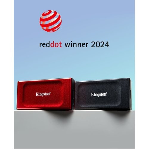 Vista 2 de 1TB XS1000 Red External USB 3.2 Gen 2 Po