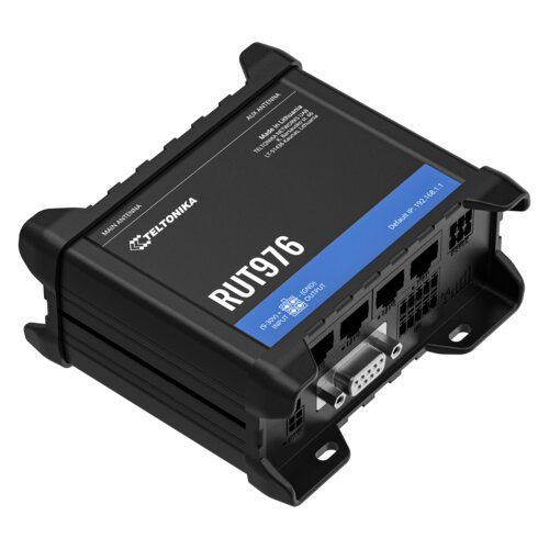 Vista 2 de RUT976 Fast Ethernet + WiFi + 5G RedCap