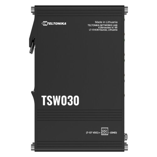 Vista 3 de Switch TSW030 8x Puertos Ethernet 10/100