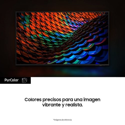 Vista 4 de Samsung 55# Crystal 4K Smart TV