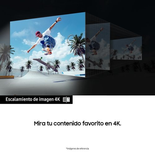 Vista 5 de Samsung 55# Crystal 4K Smart TV