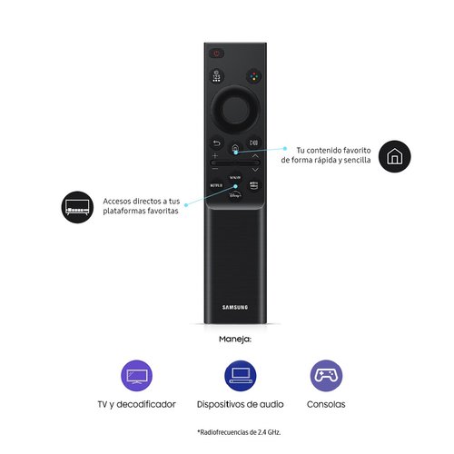 Vista 9 de Samsung 55# Crystal 4K Smart TV