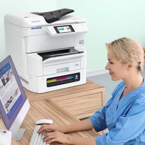 Vista 9 de WORKFORCE PRO EM-C8100 A3 COLOR MFP LA