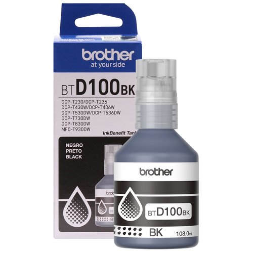 BOTELLA DE TINTA NEGRA BTD100BK