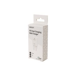 GRE8T GRS PD WALLCHARGER USB-C 20W WHITE B2B