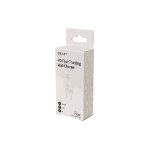 GRE8T GRS PD WALLCHARGER USB-C 20W WHITE B2B