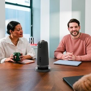 Owl Labs Video Conferencing System Stand - Table - Resin, Steel - Black - For Video Conferencing System - Rubber Feet, Ant