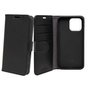 gre8t Carrying Case (Wallet) Apple iPhone 14 Pro Smartphone - Black