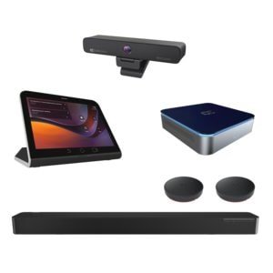RXV200  Microsoft Teams room compute  Bundle 40, including RX-PAD room controller,  RXVCAM50-M camera and RX40 Audio Perip