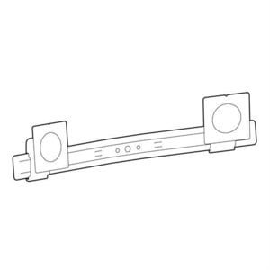 Ergotron Mounting Bow/Pivot for Mounting Arm, Monitor, Display Screen - Dark Grey - 2 Display(s) Supported - 68.6 cm (27")