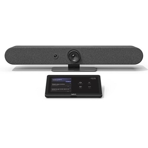 Logitech Rally Bar Mini + Tap IP Graphite Bundle for Video Meeting Rooms