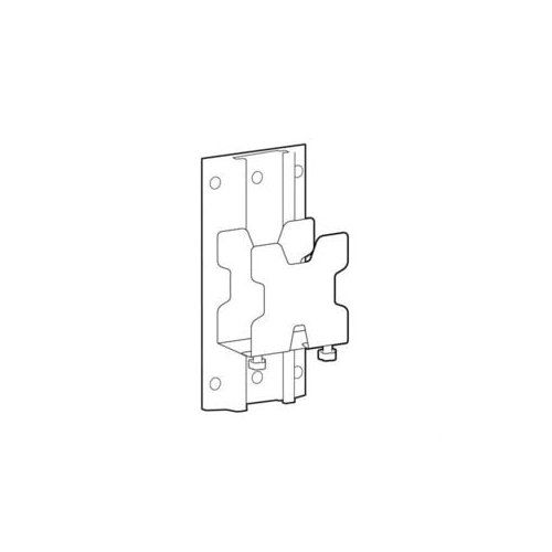 Ergotron Wall Mount for Mini PC, Computer, Thin Client, Mac mini - White - Vertical - 2.70 kg Load Capacity - Steel, Alumi