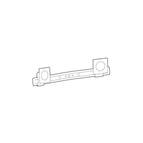 Ergotron Mounting Bow/Pivot for Mounting Arm, Monitor, Display Screen - Black - 2 Display(s) Supported - 68.6 cm (27") Scr