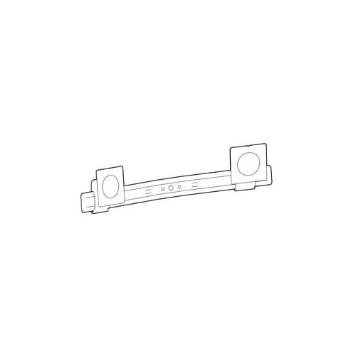 Ergotron Mounting Bow/Pivot for Mounting Arm, Monitor, Display Screen - Black - 2 Display(s) Supported - 68.6 cm (27") Scr