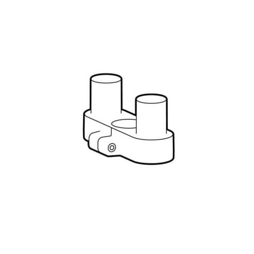 Ergotron Mounting Collar for Display Screen, Mounting Arm, Monitor, Mounting Pole, Mount Extension, Mounting Base - Dark G