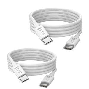 GRE8T CABLE USB-C TO USB-C 1M WHITE B2B