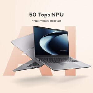 PM3606CKA-MB0272XW - WUXGA(WU) 1920X1200 16:10 - AI R7-350 - AMD UMA - 32GB - 1TB 2280 PCIE G4 SSD - Backlit Chiclet Keybo