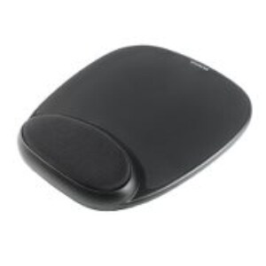 Reposamuñecas gel ratón negro