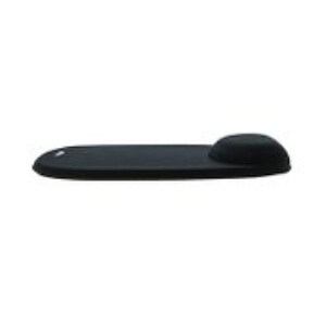 Reposamuñecas gel ratón negro