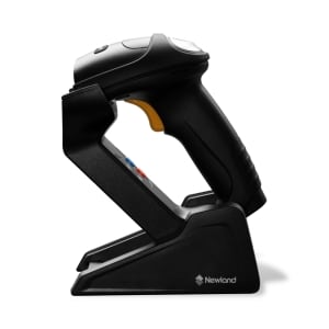 Newland HR52 Bonito Bluetooth - 555 mm Scan Distance - 1D, 2D - Laser - CMOS - Bluetooth - USB, Serial - Stand Included - 