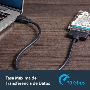 StarTech.com USB 3.1 (10Gbps) Adapter Cable for 2.5" SATA SSD/HDD Drives - Connect a 2.5" SATA SSD/HDD to your computer us