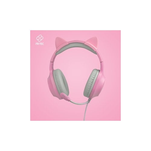 FR-TEC Over-the-head Stereo Gaming Headset - Binaural - Ear-cup - Mini-phone (3.5mm)