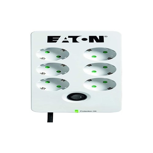 Eaton Protection Box Surge Suppressor/Protector - 6 x DIN - 2.50 kVA - 230 V AC