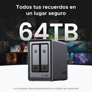 Ugreen NASync DXP2800 NAS System 2-Bay. Type: NAS. Chassis type: Compact. Device class: Home & Home Office. Processor fami