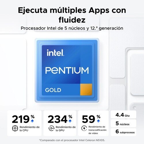 UGREEN NASYNC DXP4800 PLUS INTEL PENTIUM GOLD 8505 5-CORE C