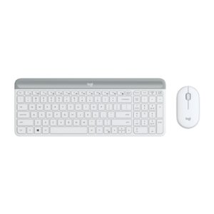Logitech MK470 Keyboard & Mouse - Spanish - USB Wireless RF - USB Wireless RF - Optical - 1000 dpi - Scroll Wheel - Symmet