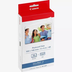 Canon KP-36IP Print Cartridge/Paper Kit Pack - 36 Pages