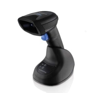 Handheld Barcode Scanner Kit - Cable Connectivity - Black - USB Cable Included - 510.54 mm Scan Distance - 1D, 2D - Imager